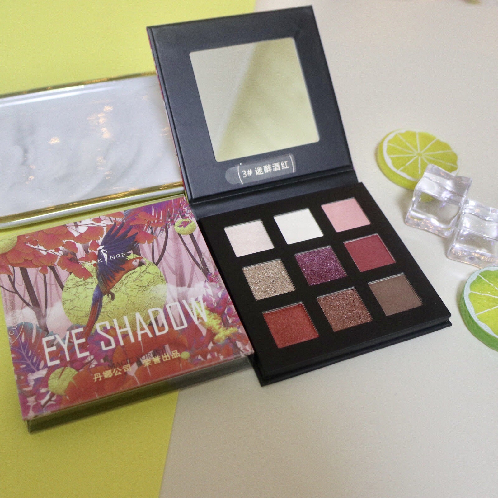 Shaqili Magic Forest Nine-color Eye Shadow 661 Mashed Potatoes Delicate Silky High-gloss Color Rendering