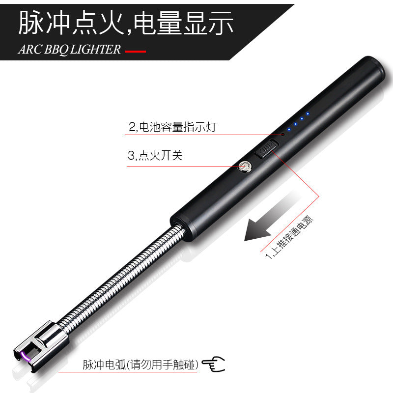 Kitchen Extended Ignition Gun Scented Candle Gas Stove Natural Gas Igniter Arc Ignition Stick Lighter