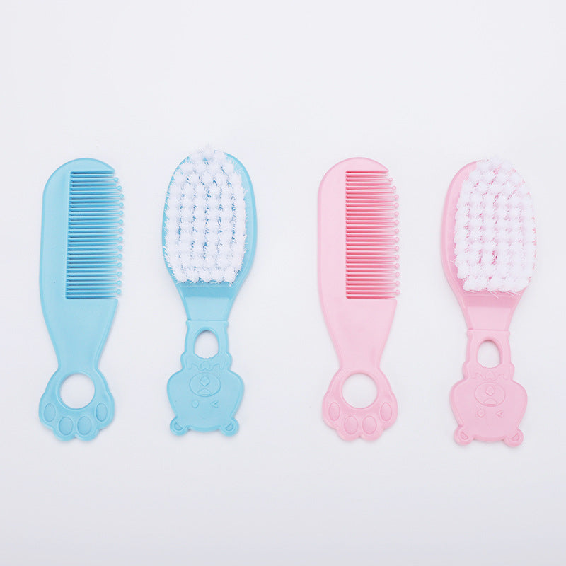 Baby Brush Comb Nasal Aspirator Set Thermometer Tool Care Ten-piece Set