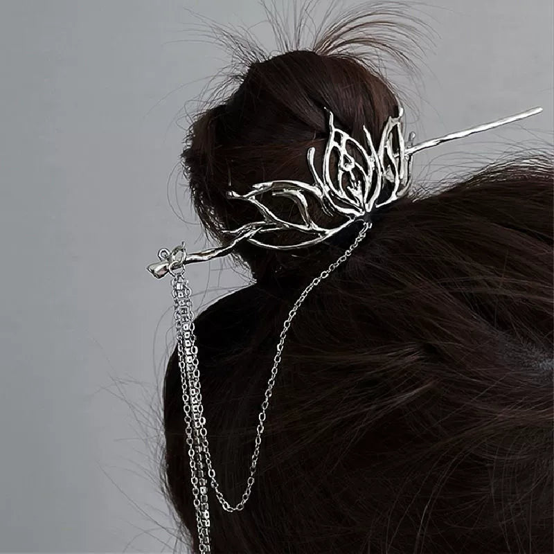 New Chinese Style Lotus Hairpin