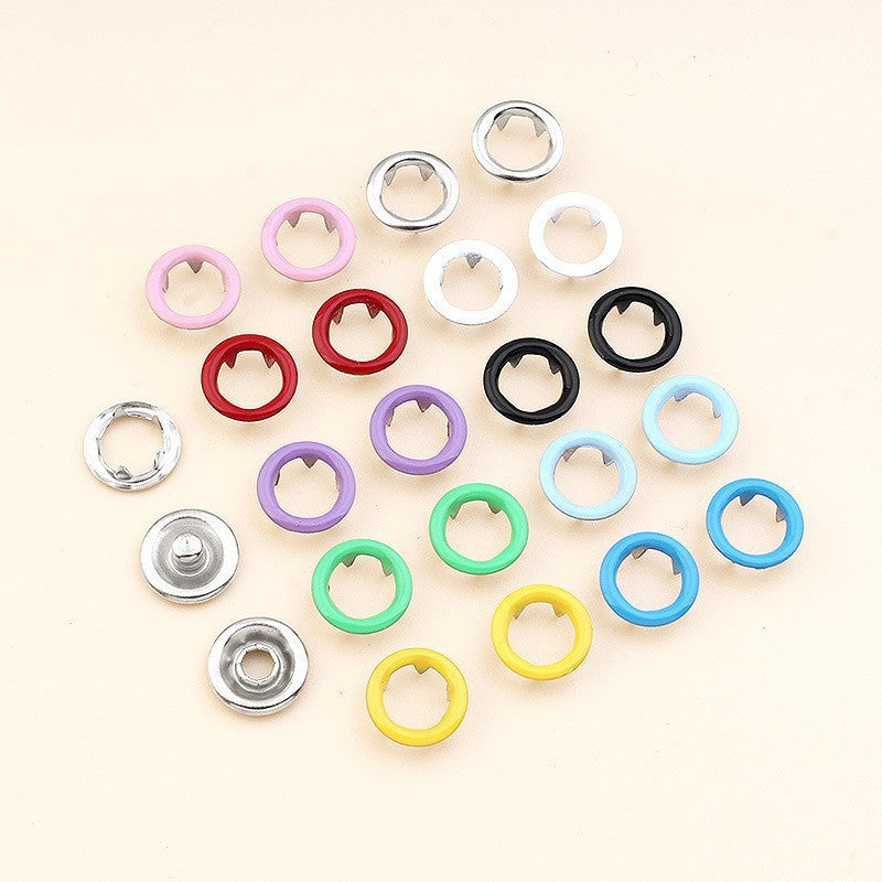 Five-Claw Snap Pliers Tool Set For Replacing Snap Buttons On Baby Clothes, Sheets, And Duvet Covers Without Sewing, Including Zipper And Snap Fastener Accessories