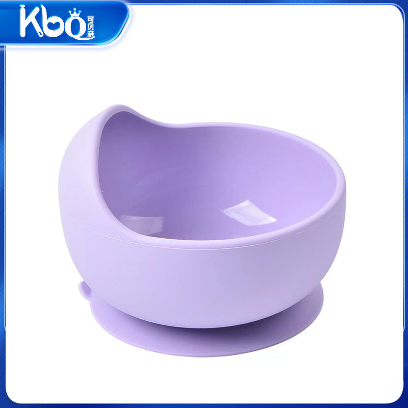 New Spot Silicone Children's Complementary Food Bowl