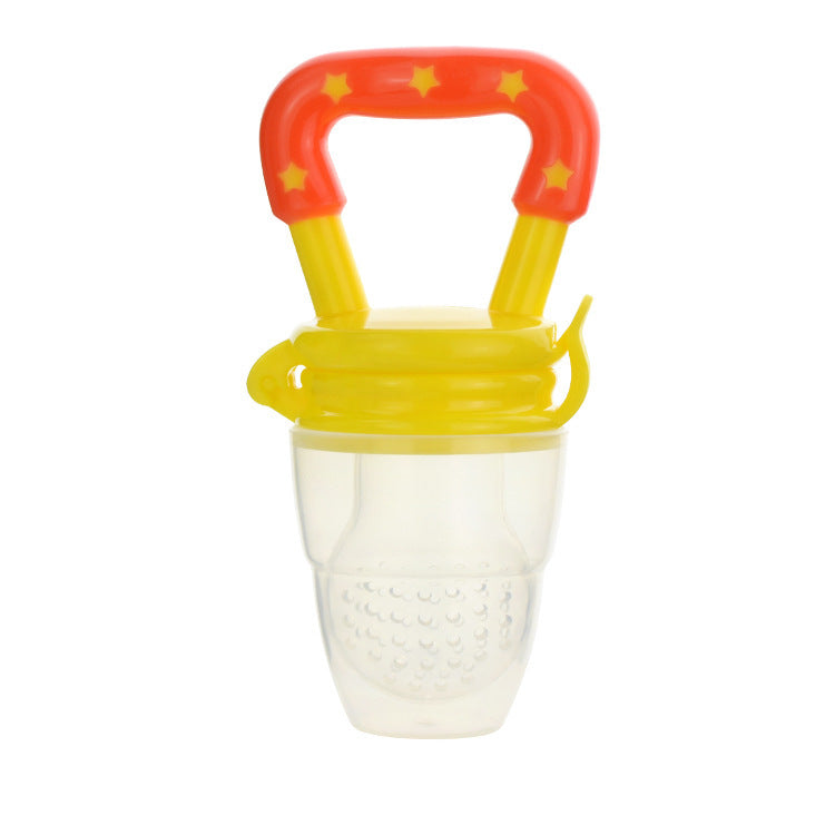 Baby Pacifier Silicone Baby Bite Music Supplementary Food Feeder Fruit Artifact Baby Teether