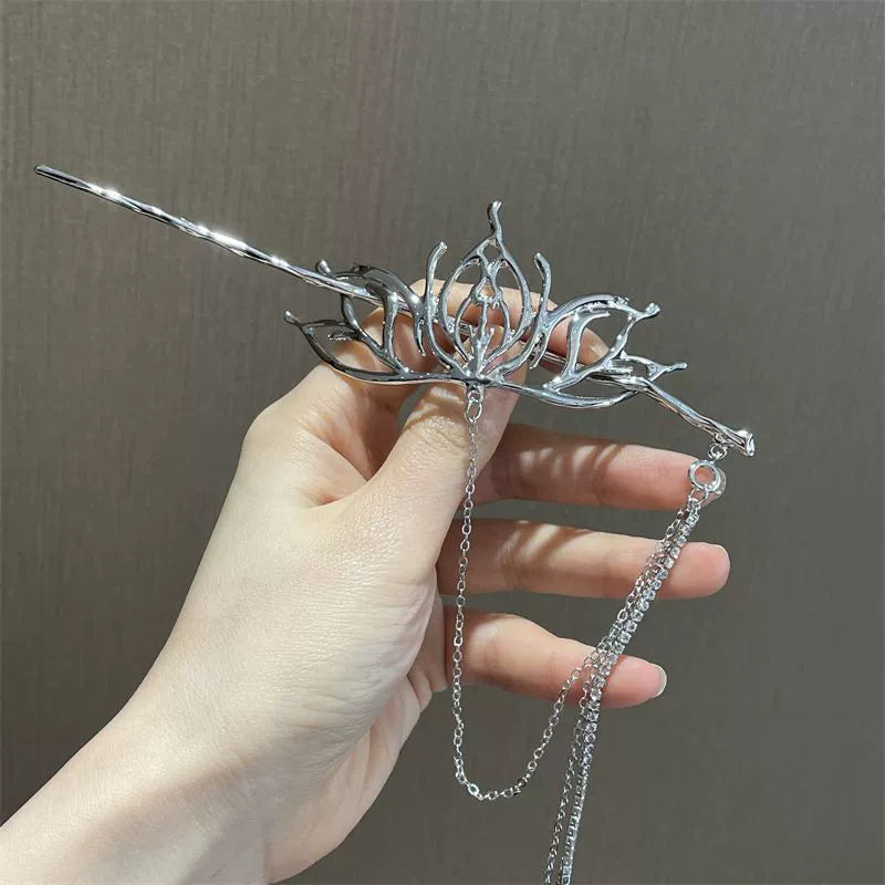 New Chinese Style Lotus Hairpin
