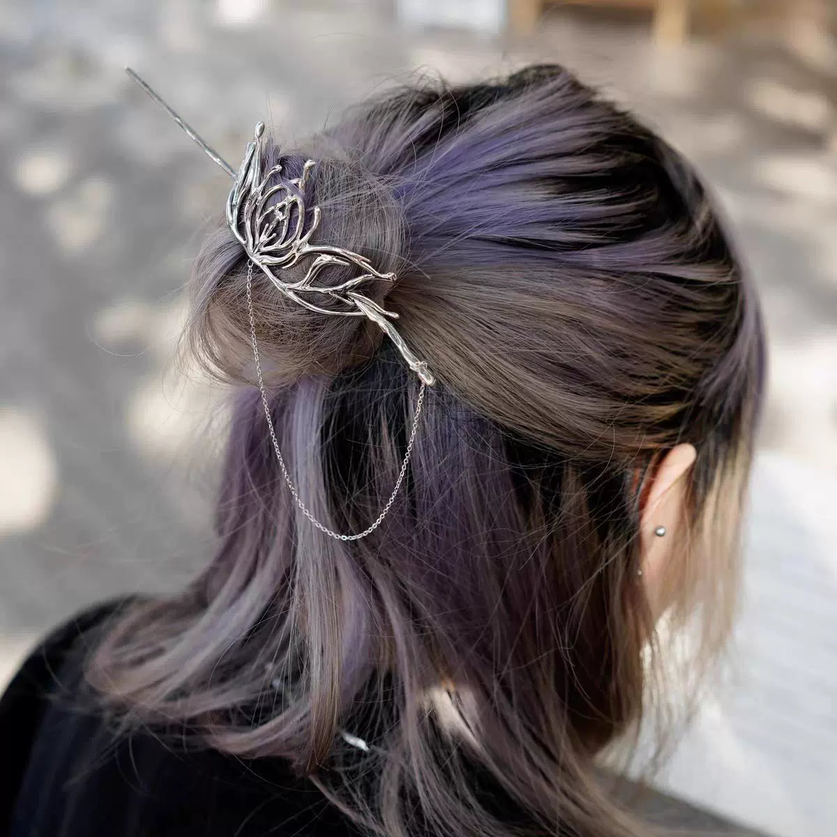 New Chinese Style Lotus Hairpin
