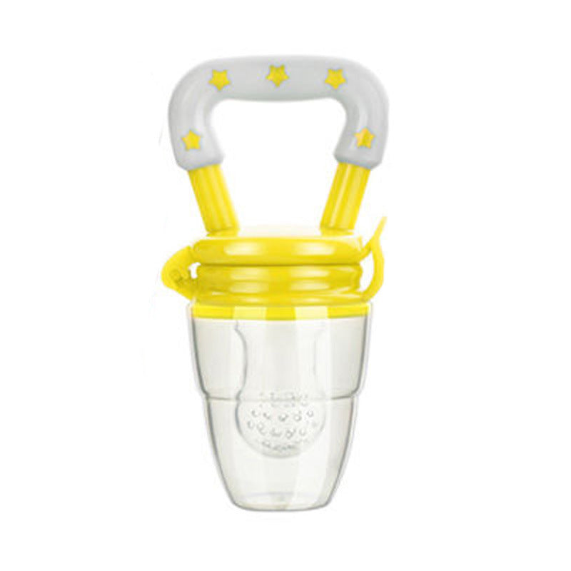 Baby Pacifier Silicone Baby Bite Music Supplementary Food Feeder Fruit Artifact Baby Teether
