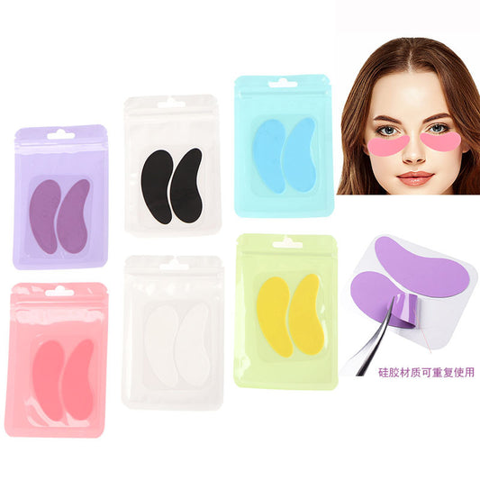 Silicone Eye Stickers 3D Silicone Eye Mask Grafting Eyelash Eye Stickers