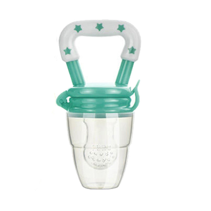 Baby Pacifier Silicone Baby Bite Music Supplementary Food Feeder Fruit Artifact Baby Teether