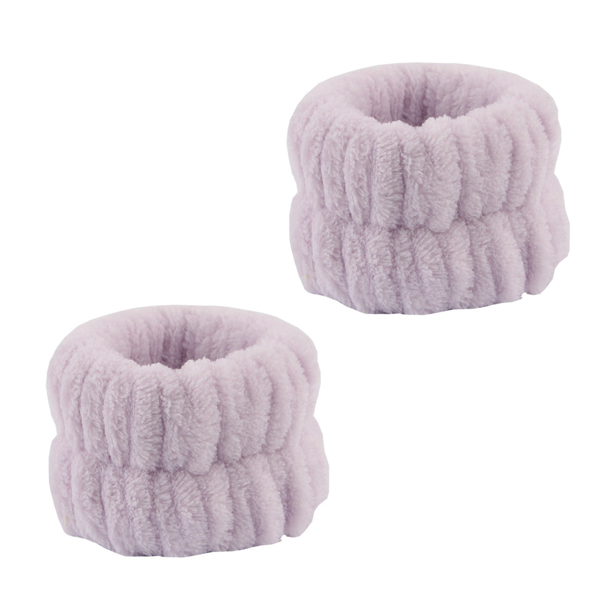 Plush Wristband Face Wash Spa Bracelet Spa Wristband Water-absorbent Sweat-absorbent Coral Velvet Waterproof Hairband