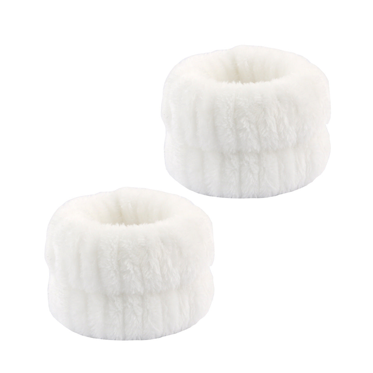 Plush Wristband Face Wash Spa Bracelet Spa Wristband Water-absorbent Sweat-absorbent Coral Velvet Waterproof Hairband