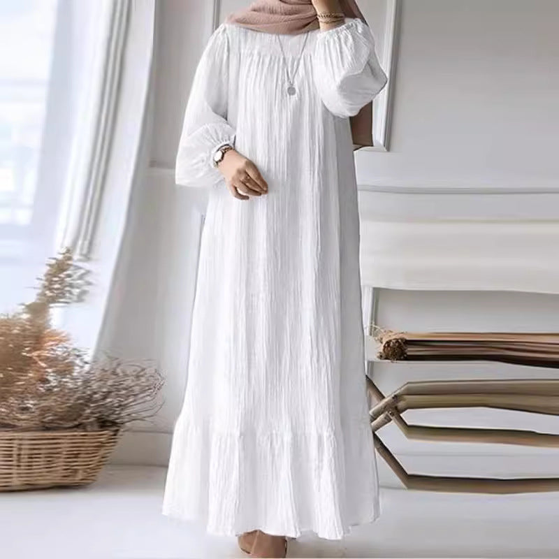 Women's Hem Ruffled Dress