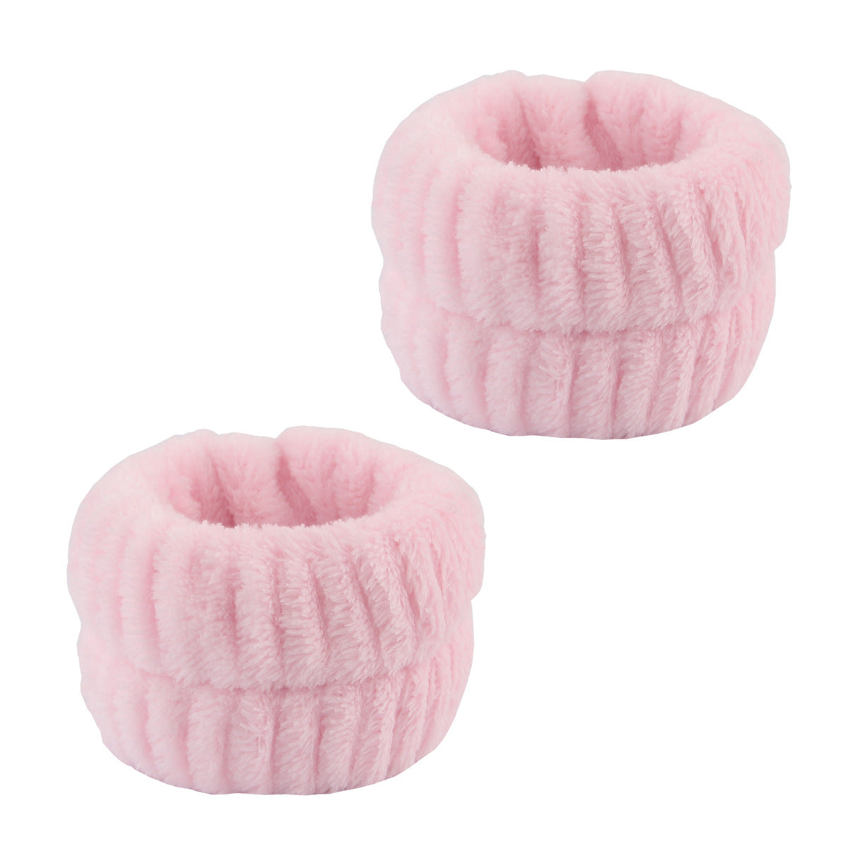 Plush Wristband Face Wash Spa Bracelet Spa Wristband Water-absorbent Sweat-absorbent Coral Velvet Waterproof Hairband