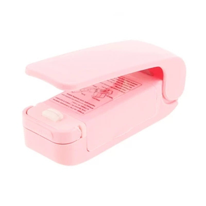 Mini Small Household Plastic Sealing Machine Snack Sealing Artifact Portable Mini Hand-Pressed Plastic Bag Sealing Machine
