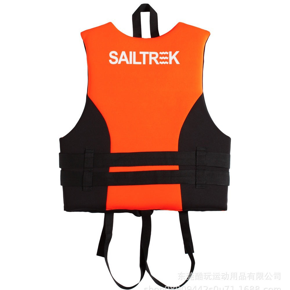 Adult Life Jacket Floating Jacket Thickened Outdoor Swimming Vest Vest Buoyancy Swimsuit Drifting Floating Diving Fishing Suit