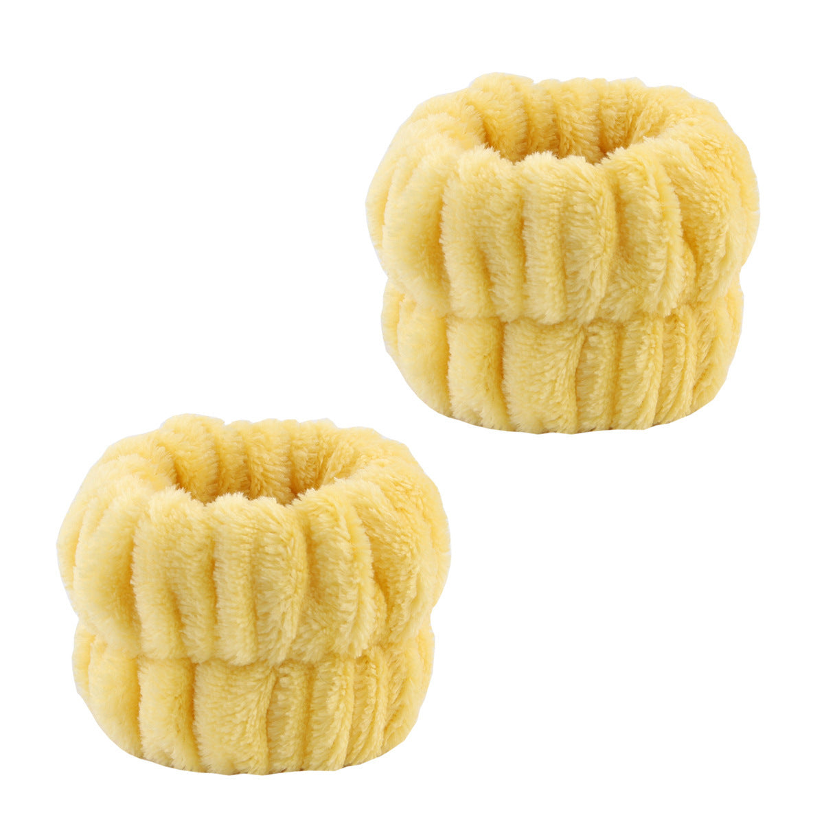 Plush Wristband Face Wash Spa Bracelet Spa Wristband Water-absorbent Sweat-absorbent Coral Velvet Waterproof Hairband