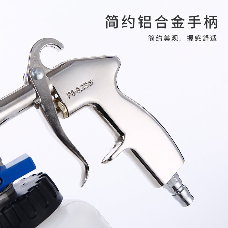 Tornado Car Interior Cleaning Gun Pneumatic Dust Blowing Gun Portable Air Blowing Gun Tornado Foam Cleaning Gun