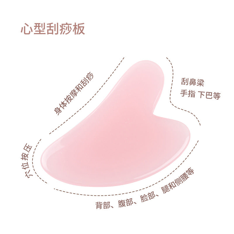 Facial Eye Roller Massage Stick Non-natural Powder Crystal Jade Roller Beauty Massager