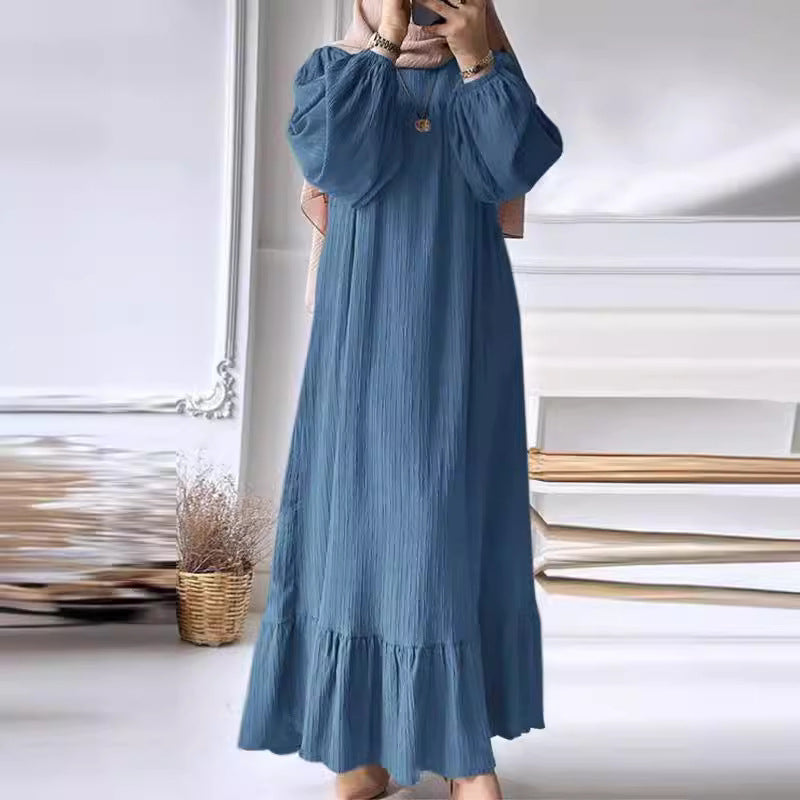 Women's Hem Ruffled Dress