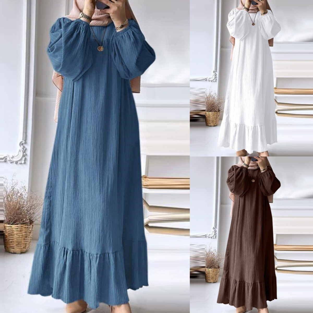 Women's Hem Ruffled Dress