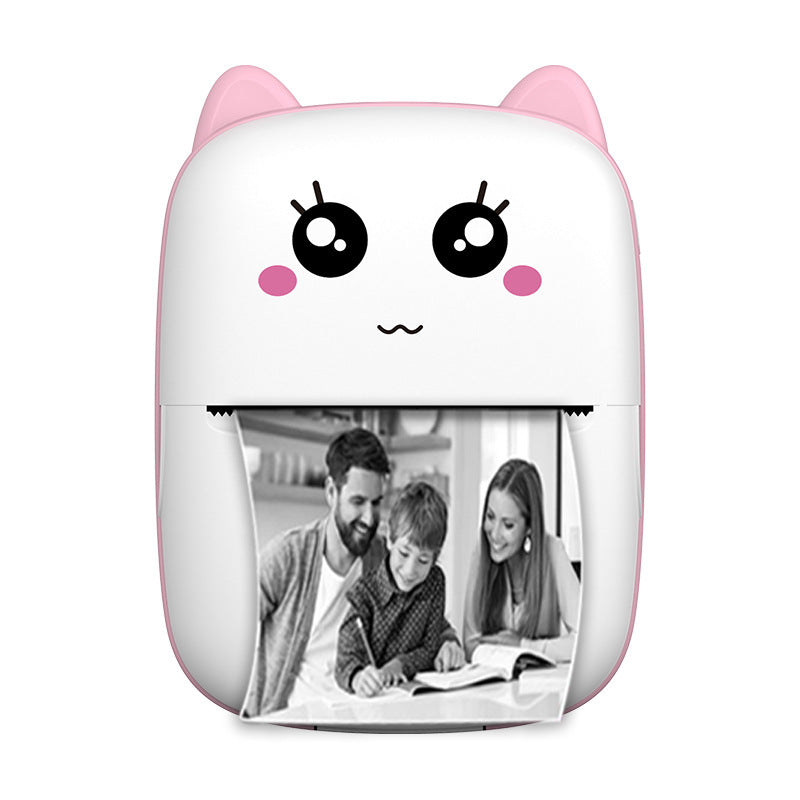 Cross-Border Mini Label Thermal Printer Mobile Phone Photo Small Portable Pocket Student Special Wrong Question Printer