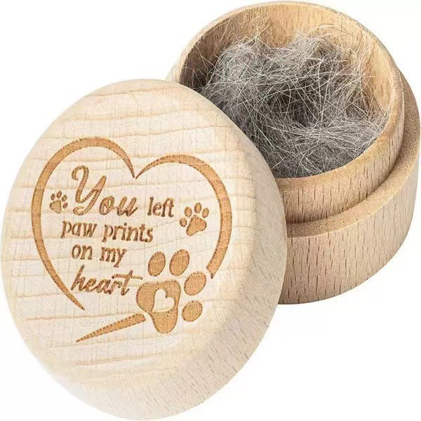 Wooden Children's Deciduous Tooth Box, Baby's Lanugo Tooth Collection, Commemorative Storage Box