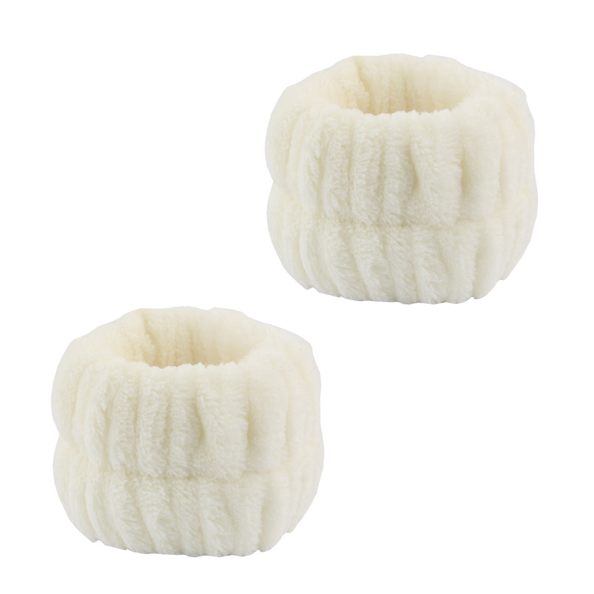Plush Wristband Face Wash Spa Bracelet Spa Wristband Water-absorbent Sweat-absorbent Coral Velvet Waterproof Hairband