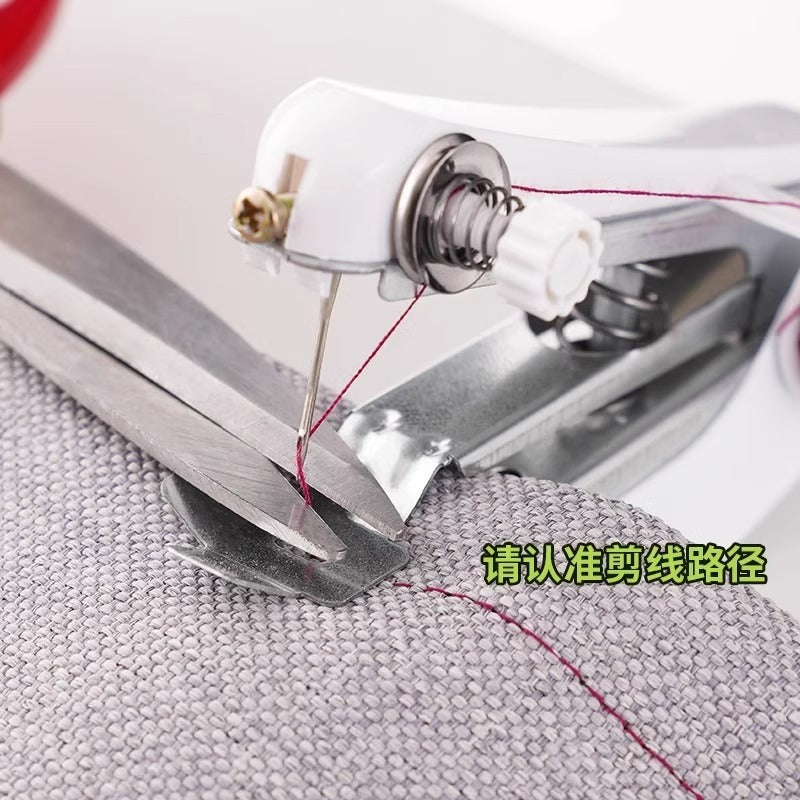 Portable Manual Mini Sewing Machine Household Handheld Simple Sewing Tool Pocket Small Sewing Machine